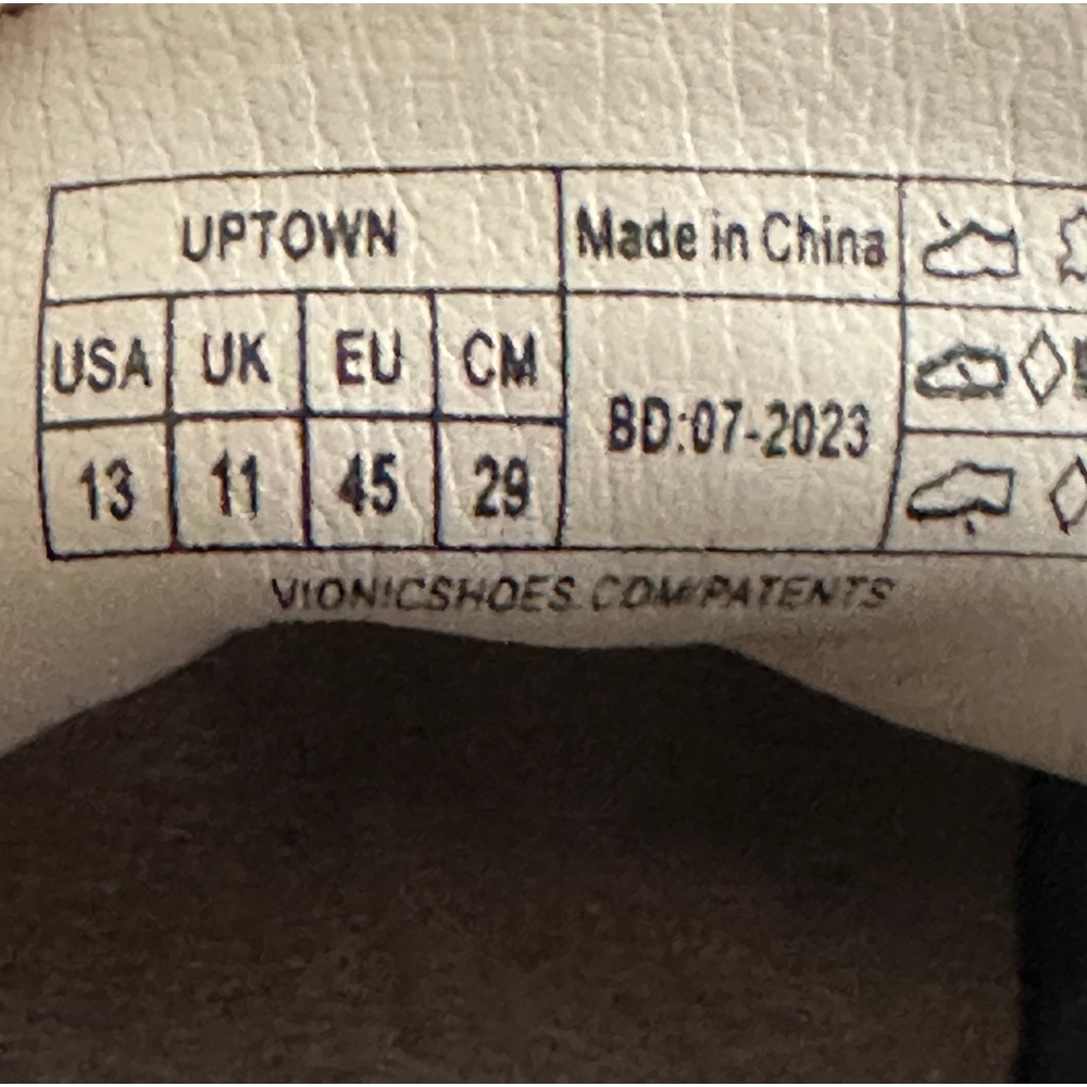 Vionic Uptown Blue Suede Slip-ons Loafer Womens 13 Arch Support Orthotic New - Picture 9 of 9